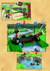 LEGO 6095 instructions page 22 – build guide