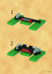 LEGO 6095 instructions page 23 – build guide