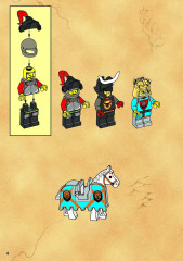 LEGO 6095 instructions page 4 – build guide