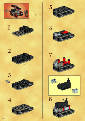 LEGO 6096 instructions page 10 – build guide