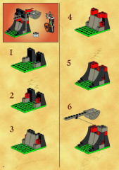 LEGO 6096 instructions page 4 – build guide