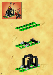 LEGO 6096 instructions page 6 – build guide