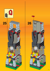 LEGO 6097 instructions page 11 – build guide
