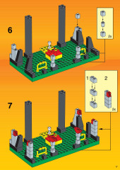 LEGO 6097 instructions page 17 – build guide