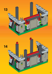 LEGO 6097 instructions page 21 – build guide