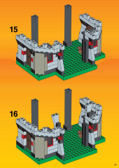 LEGO 6097 instructions page 37 – build guide