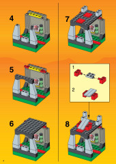 LEGO 6097 instructions page 4 – build guide