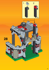LEGO 6097 instructions page 45 – build guide
