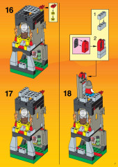 LEGO 6097 instructions page 7 – build guide