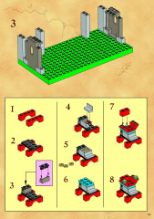 LEGO 6098 instructions page 15 – build guide