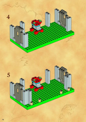 LEGO 6098 instructions page 16 – build guide