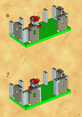 LEGO 6098 instructions page 17 – build guide