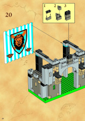 LEGO 6098 instructions page 24 – build guide