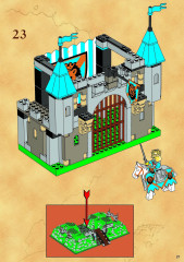 LEGO 6098 instructions page 27 – build guide