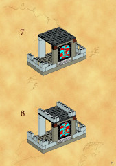 LEGO 6098 instructions page 31 – build guide