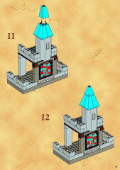 LEGO 6098 instructions page 33 – build guide