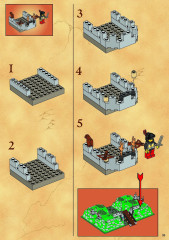 LEGO 6098 instructions page 35 – build guide