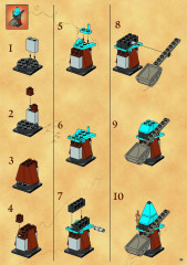 LEGO 6098 instructions page 39 – build guide