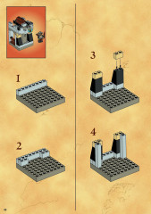 LEGO 6098 instructions page 48 – build guide