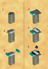 LEGO 6098 instructions page 51 – build guide