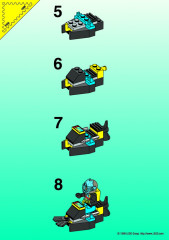 LEGO 6100 instructions page 2 – build guide