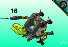 LEGO 6109 instructions page 15 – build guide