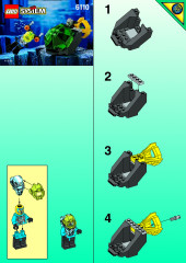 LEGO 6110 instructions page 1 – build guide