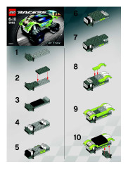 LEGO 6111 instructions page 1 – build guide