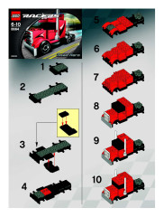 LEGO 6111 instructions page 1 – build guide