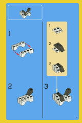 LEGO 6131 instructions page 3 – build guide
