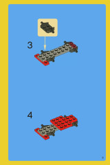 LEGO 6131 instructions page 5 – build guide