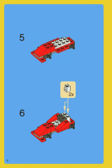 LEGO 6131 instructions page 6 – build guide