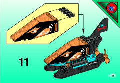 LEGO 6135 instructions page 11 – build guide