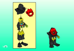 LEGO 6135 instructions page 2 – build guide