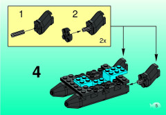 LEGO 6135 instructions page 5 – build guide