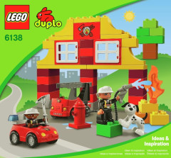 LEGO 6138 instructions page 1 – build guide