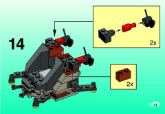LEGO 6140 instructions page 11 – build guide