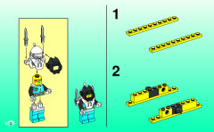 LEGO 6145 instructions page 2 – build guide