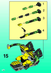 LEGO 6150 instructions page 10 – build guide