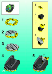 LEGO 6150 instructions page 12 – build guide