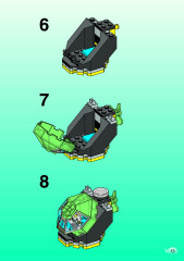 LEGO 6150 instructions page 13 – build guide