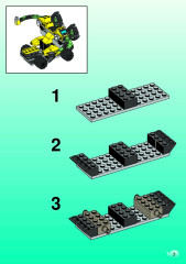 LEGO 6150 instructions page 3 – build guide