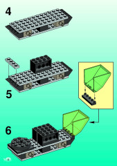 LEGO 6150 instructions page 4 – build guide
