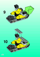 LEGO 6150 instructions page 6 – build guide