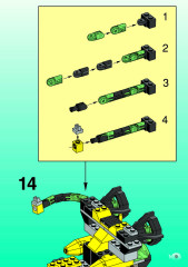 LEGO 6150 instructions page 9 – build guide
