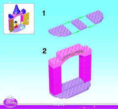 LEGO 6154 instructions page 2 – build guide