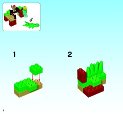 LEGO 6156 instructions page 2 – build guide