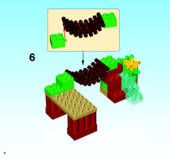 LEGO 6156 instructions page 6 – build guide