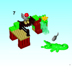 LEGO 6156 instructions page 7 – build guide