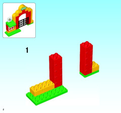 LEGO 6157 instructions page 2 – build guide